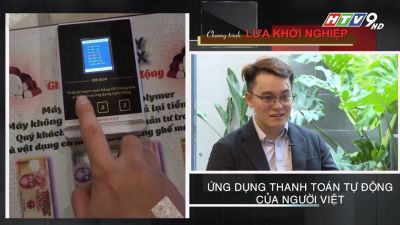 CEO VHITEK Lương Tấn Trung trên chương trình Lửa Khởi Nghiệp của HTV